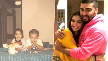 Arjun Kapoor Wishes Cousin Sonam Kapoor With A Throwback Picture From Their Childhood!
