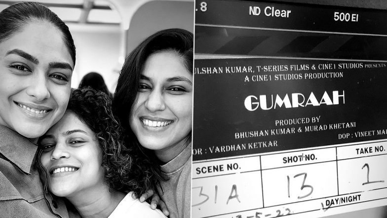 Gumraah: Mrunal Thakur Concludes Shooting for Her Upcoming Film, Calls It ‘A Beautiful Journey’ (View Post)