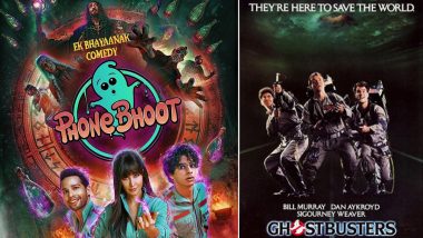 Is Phone Bhoot Remake Of Ghostbusters? Poster of Katrina Kaif, Siddhant Chaturvedi, Ishaan Khatter’s Horror-Comedy Screams ‘Sasta Copy’ For Twitterati!
