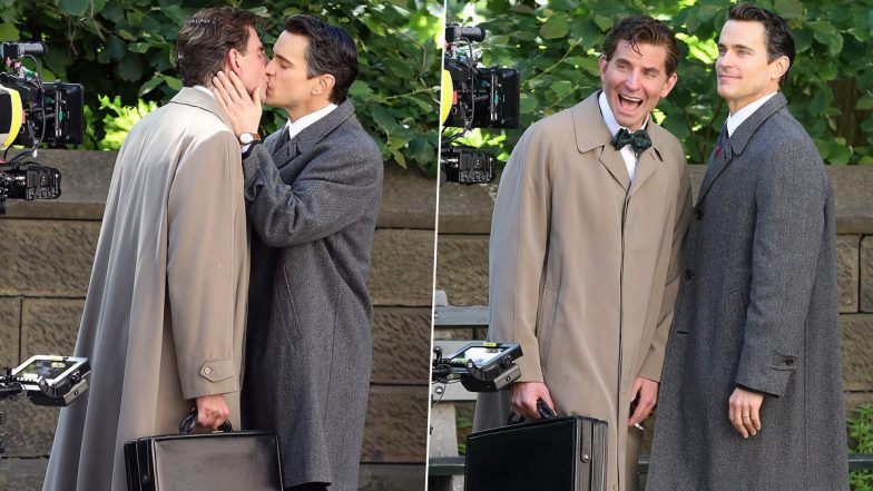 Maestro: Bradley Cooper, Matt Bomer Spotted Kissing on the Set of ...