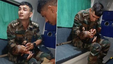 Heartwarming Photo of Army Officer Feeding a Baby is Winning Hearts on Internet; See Pic