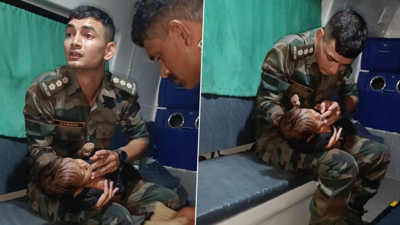 Heartwarming Photo of Army Officer Feeding a Baby is Winning Hearts on Internet; See Pic