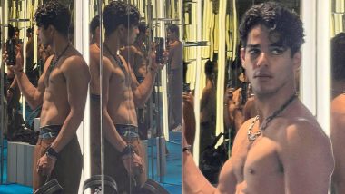 Ishaan Khatter Shares Mirror Selfie Flaunting His Chiselled Physique