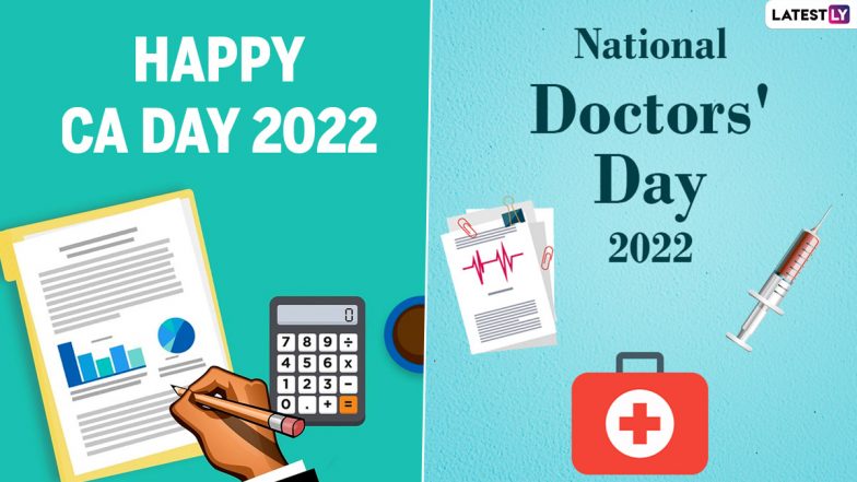 Happy Doctors Day and CA Day 2022 Greetings & Images: HD Wallpapers, Warm Wishes, Quotes, SMS and Sayings To Send on July 1