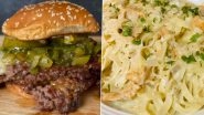 Father&rsquo;s Day 2022 Food Ideas: From Chicken Tikka Alfredo Pasta to Green Chile Cheeseburger; 5 Appetizing Dishes That Will Show Your Appreciation to Your Dad! (Watch Videos)