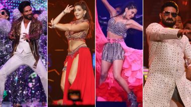 IIFA 2022: Shahid Kapoor, Nora Fatehi, Sara Ali Khan, Abhishek Bachchan – Check Out The Power-Packed Performances Of Bollywood Celebs At The Awards Ceremony (View Pics & Videos)