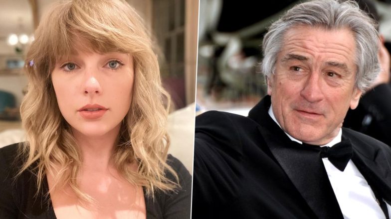Robert De Niro Says He’s ‘Not Not a Fan’ of Taylor Swift