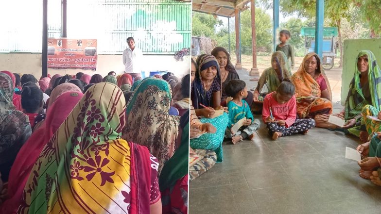 Gujarat Water Crisis: 50,000 Women From Vadgam Write Postcards to PM Narendra Modi on Water Shortage Issue