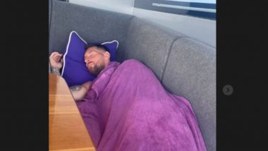 Luis Suarez Posts Funny IG Story of Lionel Messi Taking a Nap, Pic Goes Viral
