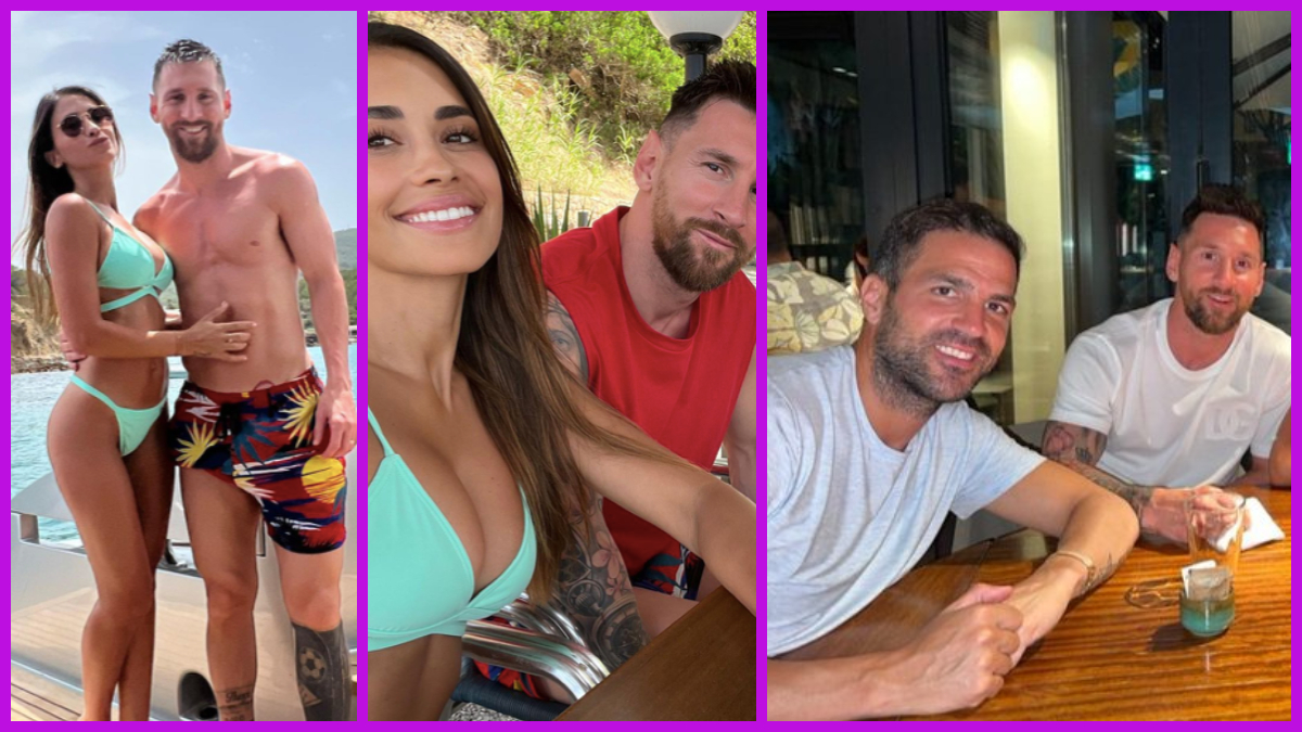 Messi Xxx - Lionel Messi on Holiday With Wife Antonela Roccuzzo and Former Barcelona  Teammate Cesc Fabregas in Ibiza, Pictures Go Viral | âš½ LatestLY