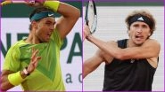 Rafael Nadal vs Alexander Zverev, French Open 2022 Live Streaming Online: Get Free Live Telecast of Men&rsquo;s Singles Semifinal Tennis Match in India?