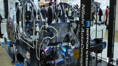 Tech News | Nippon Steel Company Exhibits Automotive Parts in Japan