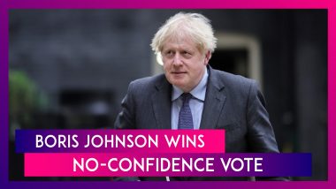 Boris Johnson Wins No-Confidence Vote, Survives Efforts To Topple Him As UK Prime Minister