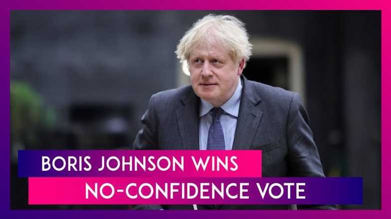 Boris Johnson Wins No-Confidence Vote, Survives Efforts To Topple Him ...