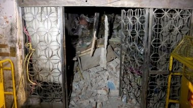 India News | Roof of Building Collapses in Delhi's Paharganj, One Dead