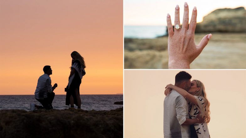 Perrie Edwards And Alex Oxlade-Chamberlain Are Engaged! Little Mix’s Star Shares Pics Of The Beach Proposal On Instagram
