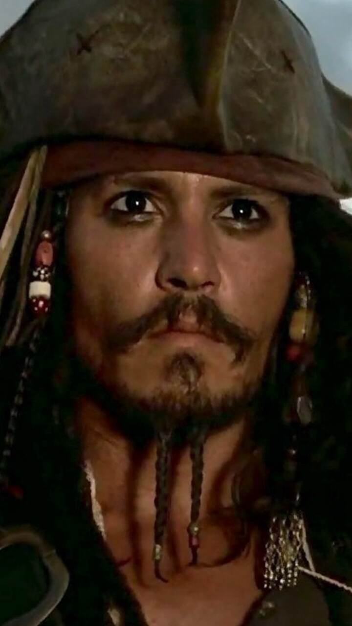 Jack Sparrow in Pirates of the Caribbean