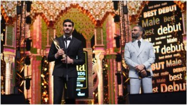 IIFA Awards 2022: Ahan Shetty Receives the IIFA Award for Best Debut For Tadap
