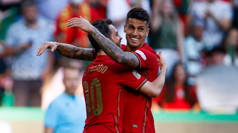 Portugal 2-0 Czech Republic, UEFA Nations League: Joao Cancelo, Goncalo Guedes Score in Portugal's Victory (Watch Goal Video Highlights)