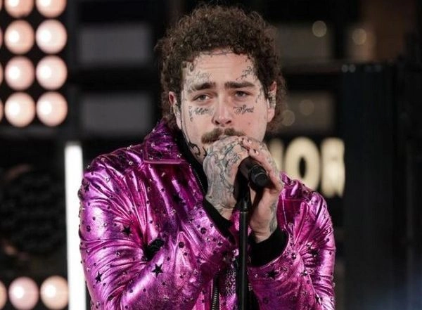 Entertainment News | Post Malone Credits Fiancee for Helping Him Overcome Alcoholism