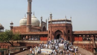 Prophet Remarks Row: Minority Community Members Gather To Protest Outside Jama Masjid in Delhi