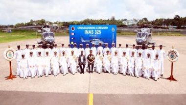 Indian Navy Commissions ALH MK III Aircraft Built by INAS 325