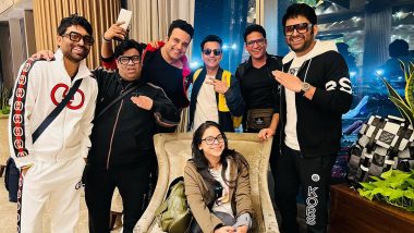 The Kapil Sharma Show Crew Leaves for Canada Ahead of Their Vancouver Gig (View Pics)