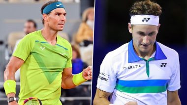How to Watch Rafael Nadal vs Casper Ruud French Open 2022 Live Streaming Online: Get Free Live Telecast of Men’s Singles Final Tennis Match in India?