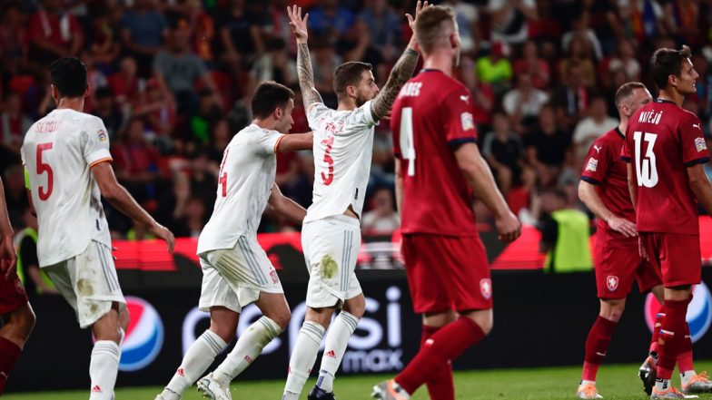 Czech Republic 2-2 Spain, Nations League: La Roja Score Late To Avoid Defeat (Watch Goal Video Highlights)