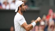 Wimbledon 2022: Matteo Berrettini Pulls Out After Testing Positive For COVID-19