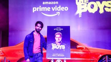 The Boys Season 3 Event Was Graced by Shahid Kapoor Who Is a Fan of the Amazon Show