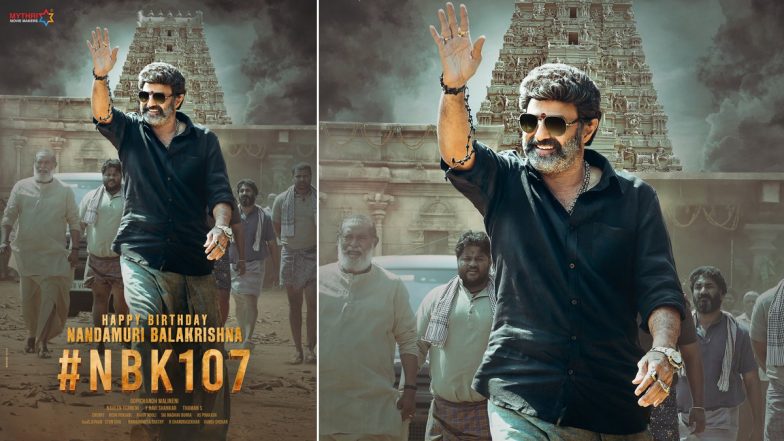 Nandamuri Balakrishna Birthday: NBK107 Makers Wish The ‘God Of Masses’ With A New Poster From Gopichandh Malineni's Film