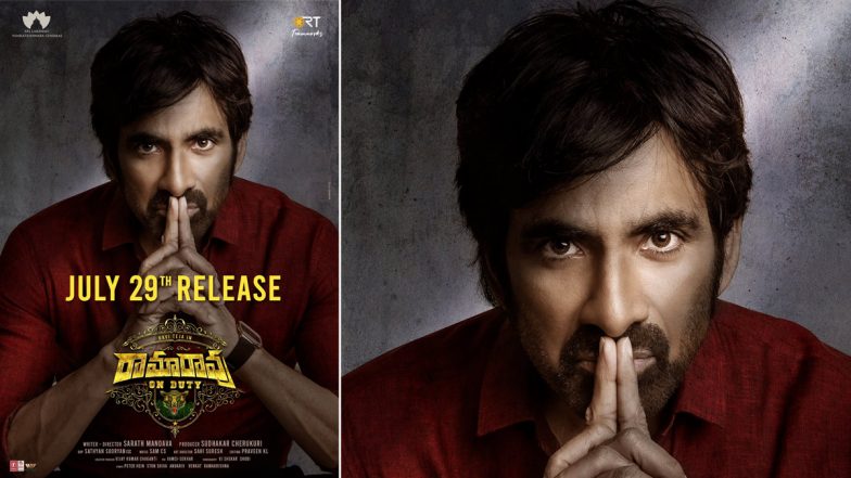 Ramarao on Duty: Ravi Teja’s Telugu Film’s Digital Streaming Rights Bagged by Sony LIV – Reports