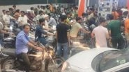 Petrol And Diesel Shortage Rumours in Uttarakhand Lead to Long Queues of Vehicles at Fuel Pumps; See Pics