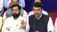 Maharashtra Legislative Assembly Floor Test Live Streaming: Watch Live Updates of CM Eknath Shinde Government Trust Vote