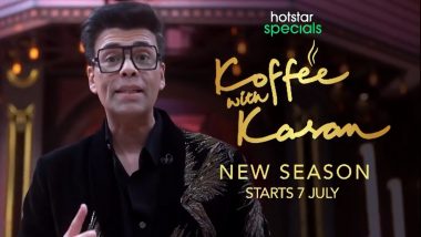 Koffee With Karan Season 7 Teaser: Karan Johar’s Disney+ Hotstar Show To Premiere On July 7, Promises It To Be ‘Bigger, Better And More Beautiful’ (Watch Video)