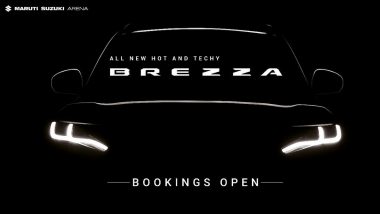 2022 Maruti Suzuki Brezza Bookings Open, India Launch Expected on June 30