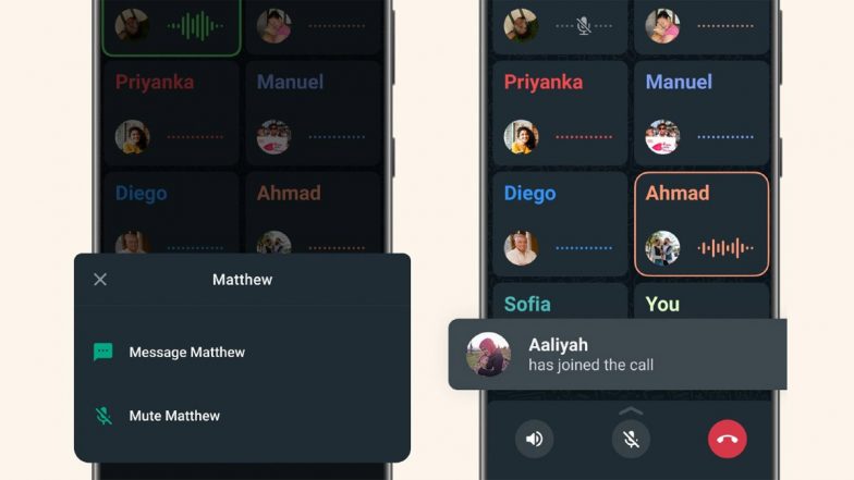 WhatsApp Group Call New Feature 