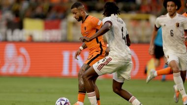 Belgium 1-4 Netherlands, Nations League: Memphis Depay Nets Brace in Dominating Win (Watch Goal Video Highlights)