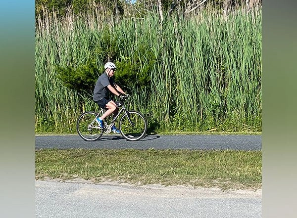World News | Biden Falls off Bike as He Rides Near Beach Home in Delaware