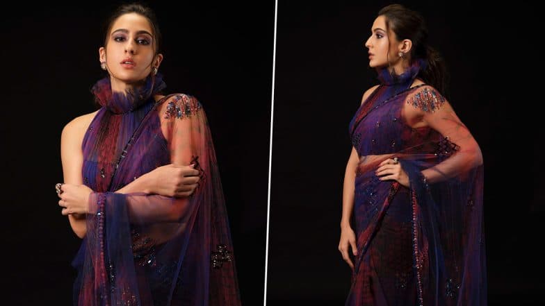 Sara Ali Khan Shimmers in Purple With This Gorgeous Ethnic Wear! (View ...