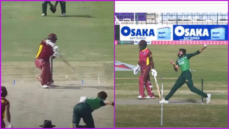 Big Blunder! Broadcaster Plays Wrong Video Replay for Umpire After Shaheen Afridi Dismissed Kyle Mayers in Pakistan vs West Indies 1st ODI