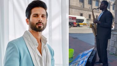 Street Musician Plays Shahid Kapoor’s Song ‘Tujhe Kitna Chahne Lage’ With Saxophone And Kabir Singh Star Is Amazed (Watch Video)