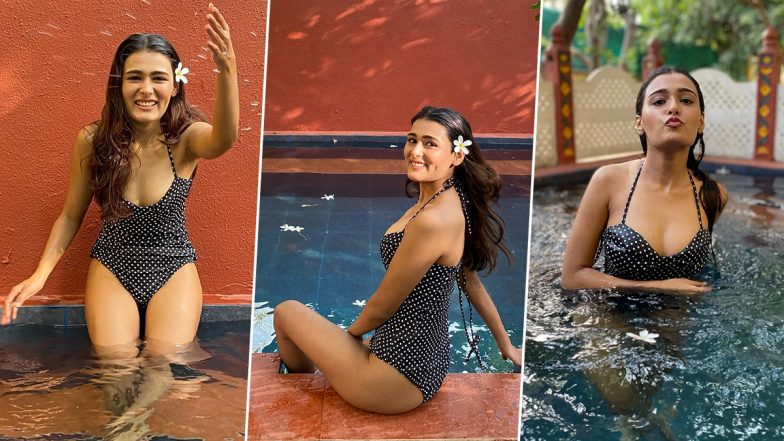 Shalini Pandey Looks Beautiful in a Polka Dot Swimsuit As She Enjoys Pool  Time! (View Pics) | ðŸ‘— LatestLY