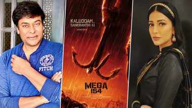 Mega 154 First Look: Chiranjeevi–Shruti Haasan’s Film To Release In January 2023; Director Bobby Tweets ‘Make Way For Mass Moola Virat For This Sankranthi’