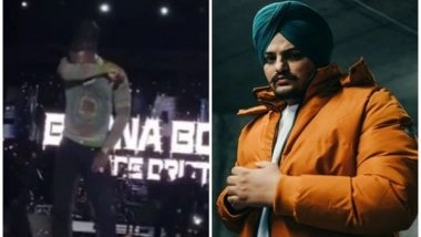 Entertainment News | Nigerian Rapper Burna Boy Breaks Down on Stage as He Pays Tribute to Sidhu Moose Wala