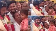 Nandamuri Balakrishna Slaps a Sleeping Kid on His Back To Wake Him Up and Pose for Camera, Video Goes Viral &ndash; WATCH