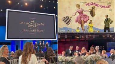 The Sound of Music Cast Surprises Julie Andrews at AFI Life Achievement Award, Actress Joins Them in Singing 'Do-Re-Mi' (Watch Video)