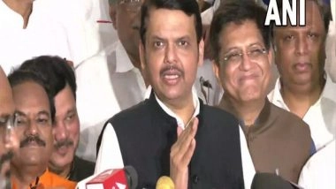 India News | Rajya Sabha Polls: BJP's Devendra Fadnavis Calls Victory in Maharashtra 'a Happy Moment'