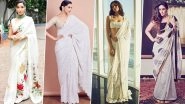Deepika Padukone, Alia Bhatt, Ananya Panday - Times When B-town Divas Sizzled in White Sarees